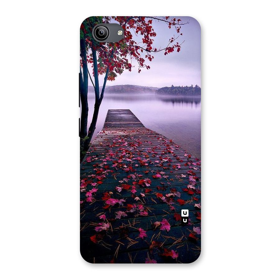 Cherry Blossom Dock Back Case for Vivo Y81i
