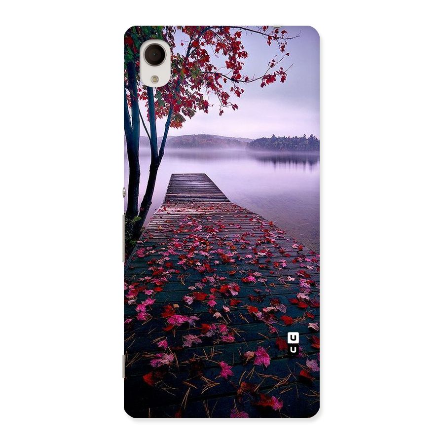 Cherry Blossom Dock Back Case for Xperia M4 Aqua