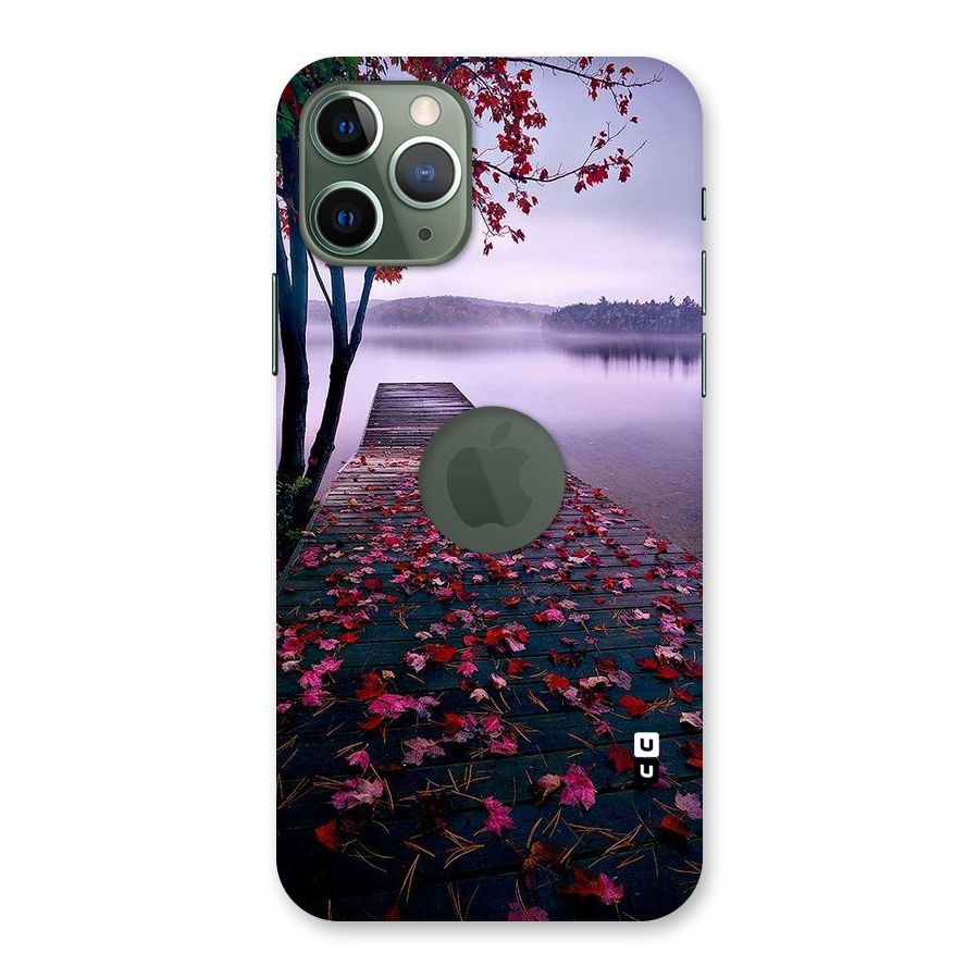 Cherry Blossom Dock Back Case for iPhone 11 Pro Logo  Cut