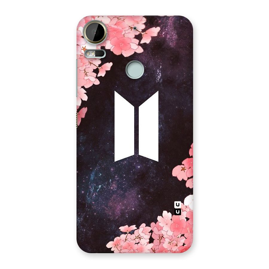 Cherry Blossom Pause Design Back Case for Desire 10 Pro