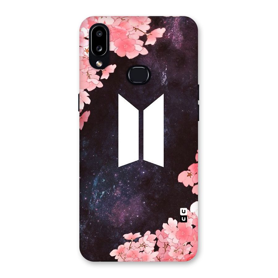 Cherry Blossom Pause Design Back Case for Galaxy A10s