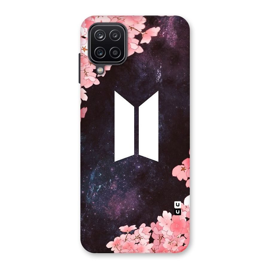 Cherry Blossom Pause Design Back Case for Galaxy A12