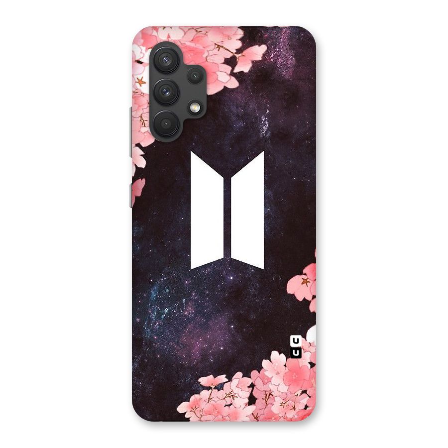 Cherry Blossom Pause Design Back Case for Galaxy A32