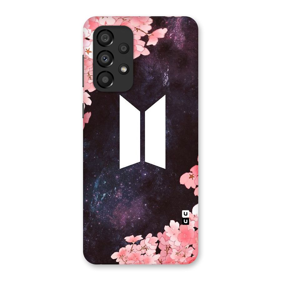 Cherry Blossom Pause Design Back Case for Galaxy A33 5G