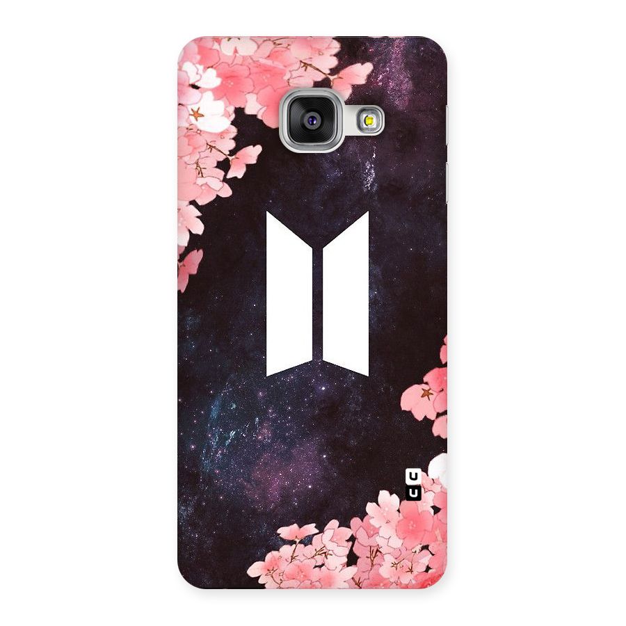 Cherry Blossom Pause Design Back Case for Galaxy A3 2016