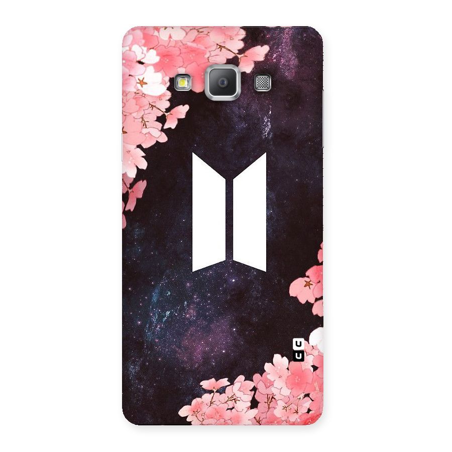 Cherry Blossom Pause Design Back Case for Galaxy A7
