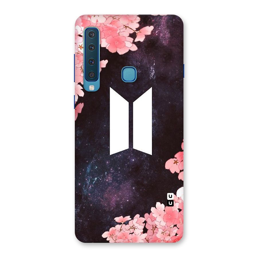 Cherry Blossom Pause Design Back Case for Galaxy A9 (2018)
