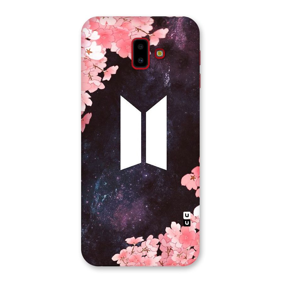 Cherry Blossom Pause Design Back Case for Galaxy J6 Plus