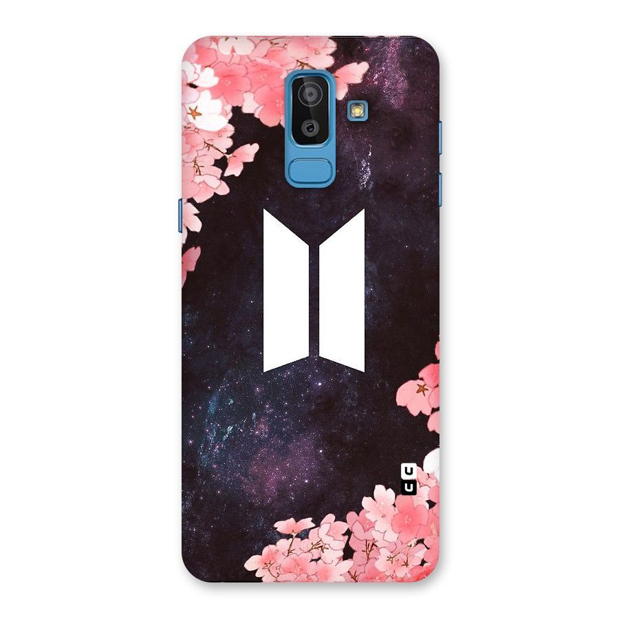 Cherry Blossom Pause Design Back Case for Galaxy J8