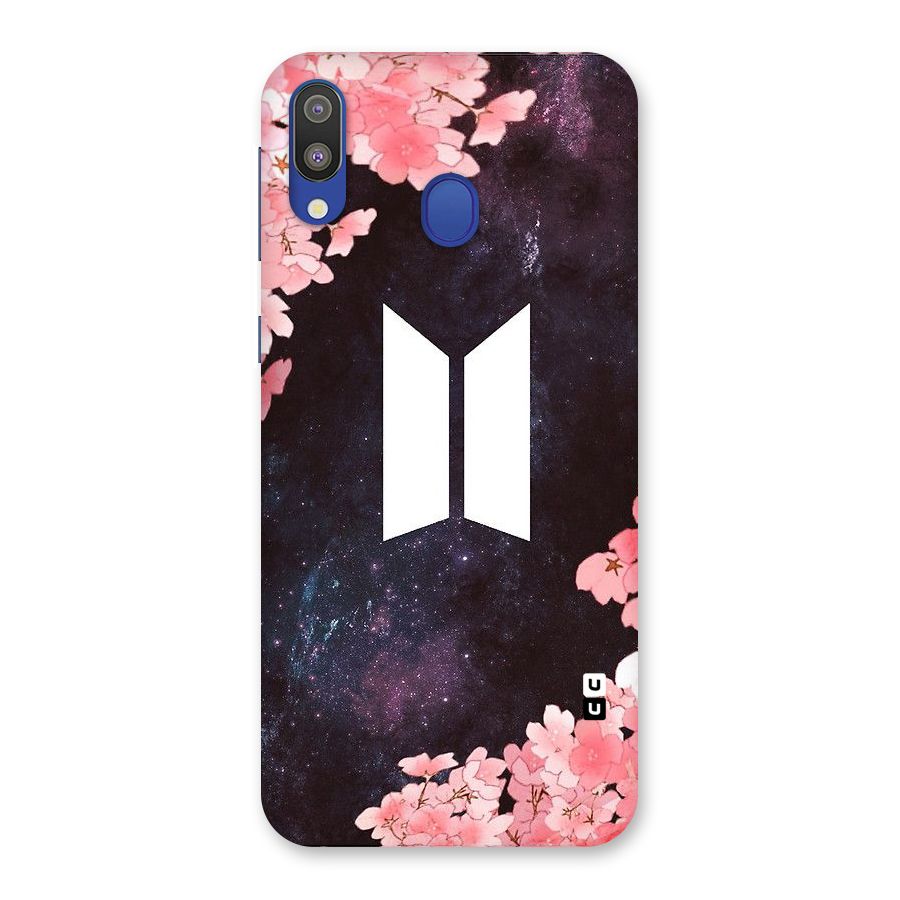 Cherry Blossom Pause Design Back Case for Galaxy M20