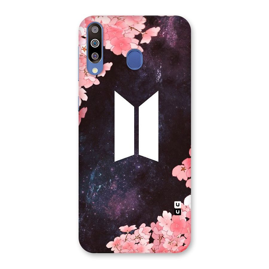 Cherry Blossom Pause Design Back Case for Galaxy M30