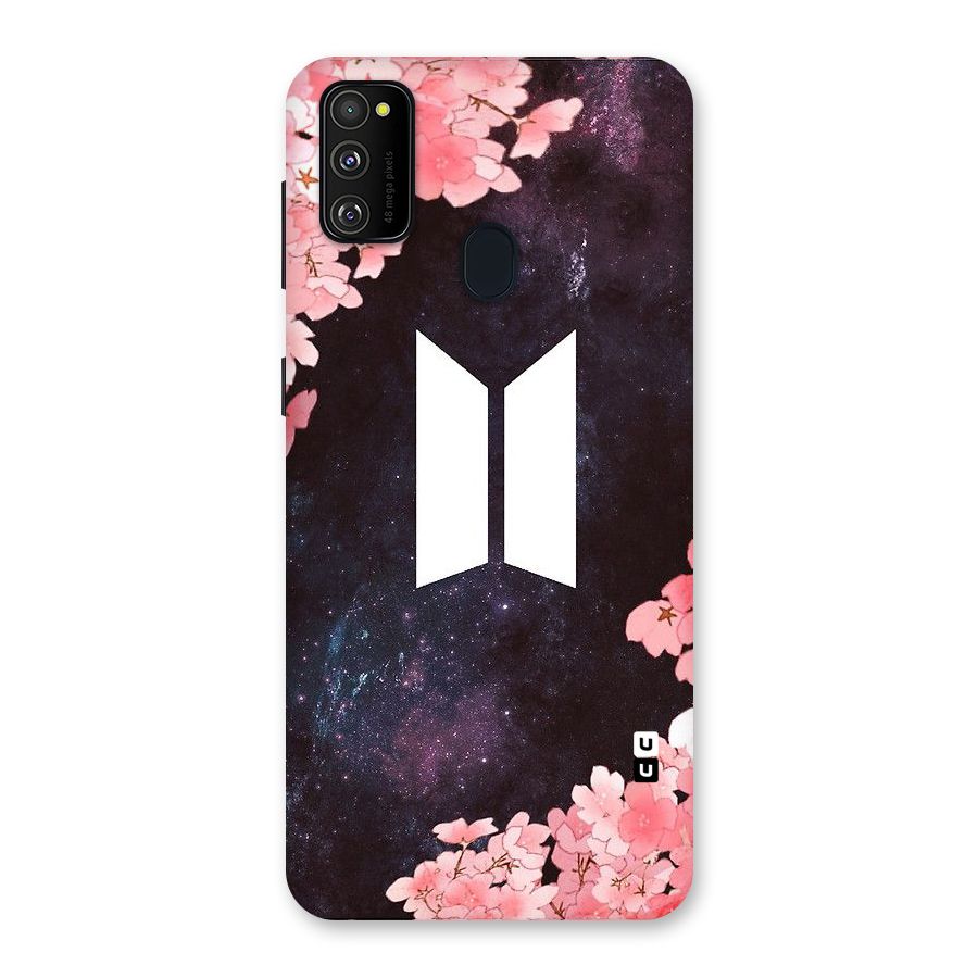 Cherry Blossom Pause Design Back Case for Galaxy M30s