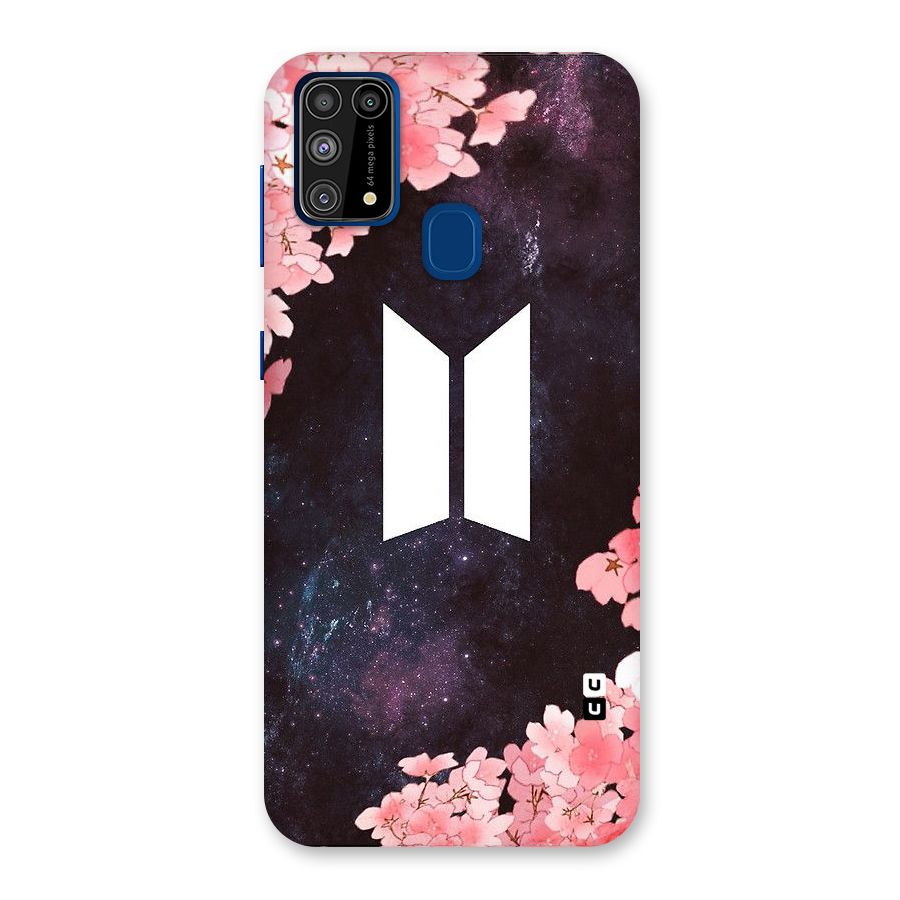 Cherry Blossom Pause Design Back Case for Galaxy M31