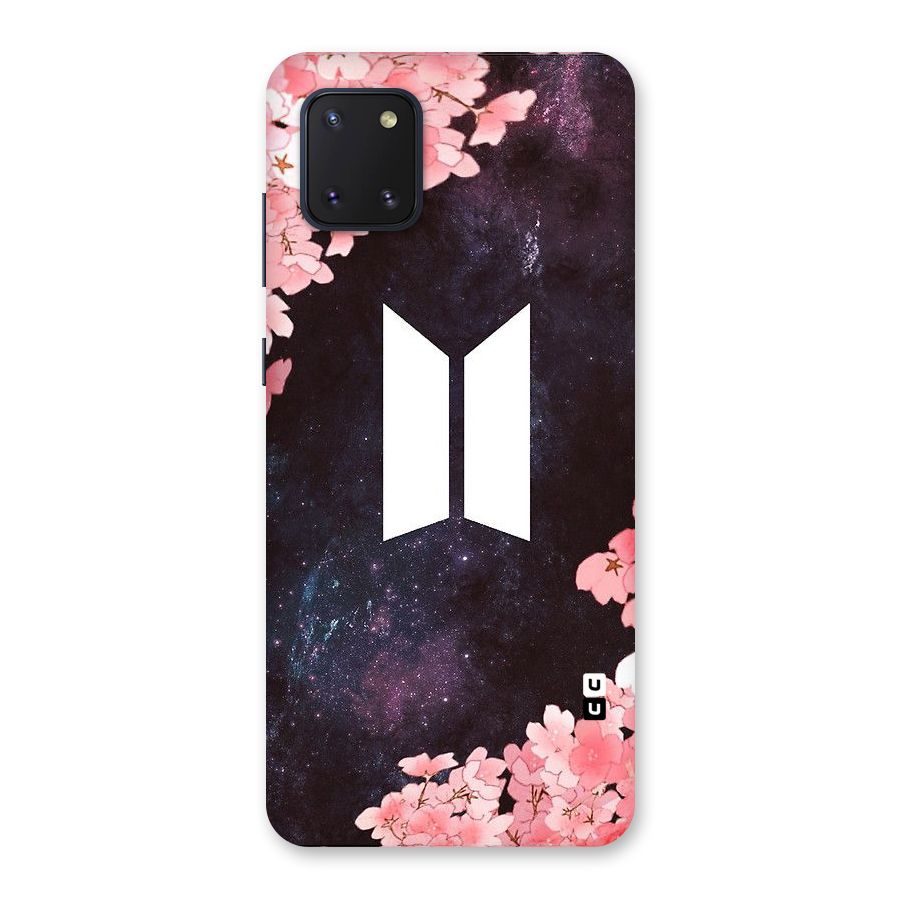 Cherry Blossom Pause Design Back Case for Galaxy Note 10 Lite
