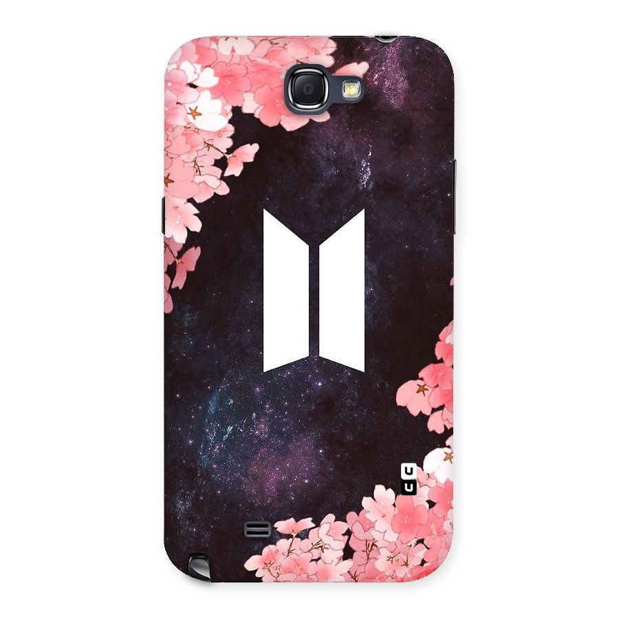 Cherry Blossom Pause Design Back Case for Galaxy Note 2