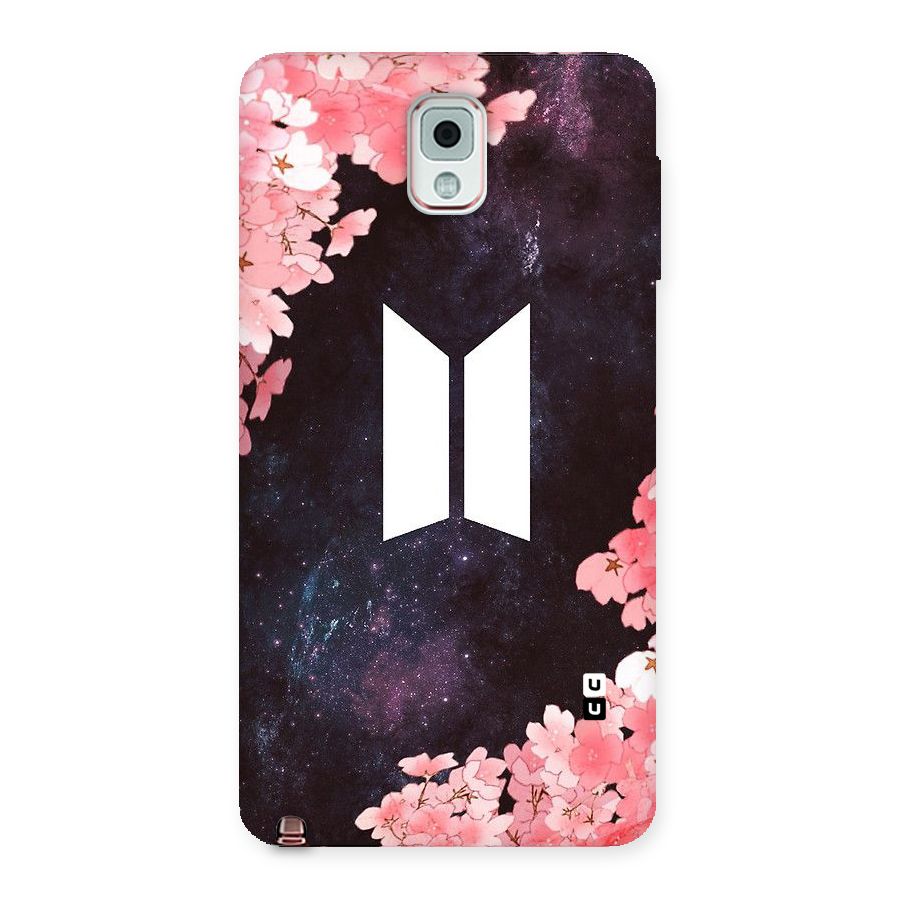 Cherry Blossom Pause Design Back Case for Galaxy Note 3