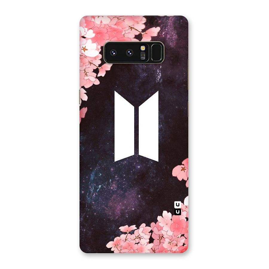 Cherry Blossom Pause Design Back Case for Galaxy Note 8