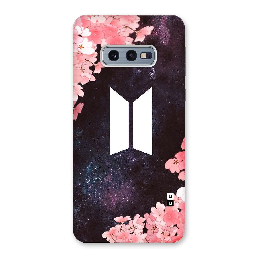 Cherry Blossom Pause Design Back Case for Galaxy S10e
