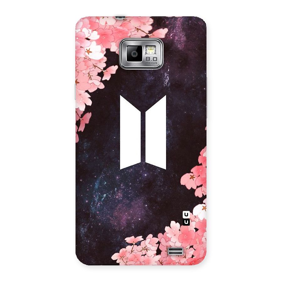 Cherry Blossom Pause Design Back Case for Galaxy S2