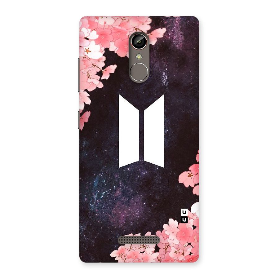 Cherry Blossom Pause Design Back Case for Gionee S6s