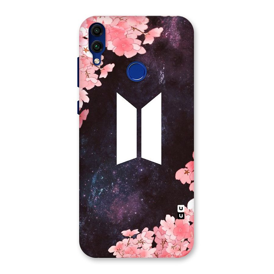 Cherry Blossom Pause Design Back Case for Honor 8C