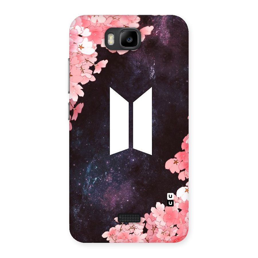 Cherry Blossom Pause Design Back Case for Honor Bee