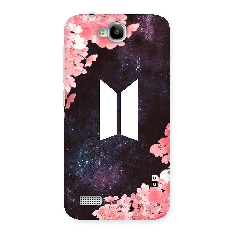 Cherry Blossom Pause Design Back Case for Honor Holly