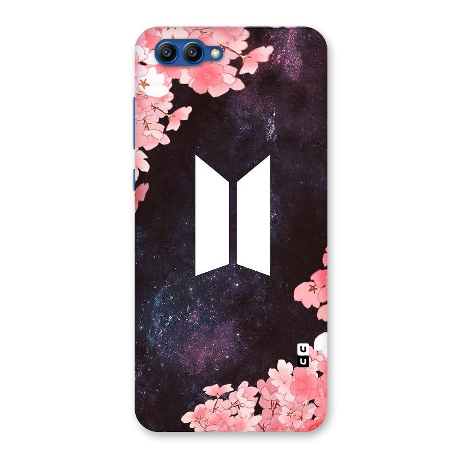 Cherry Blossom Pause Design Back Case for Honor View 10