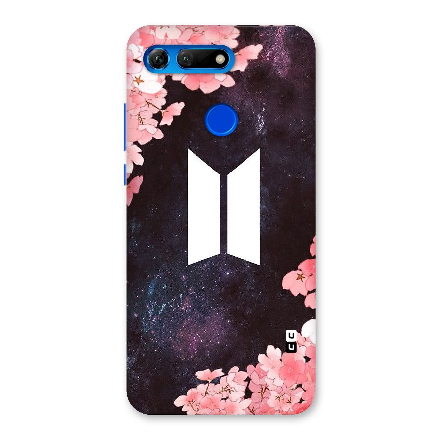 Cherry Blossom Pause Design Back Case for Honor View 20