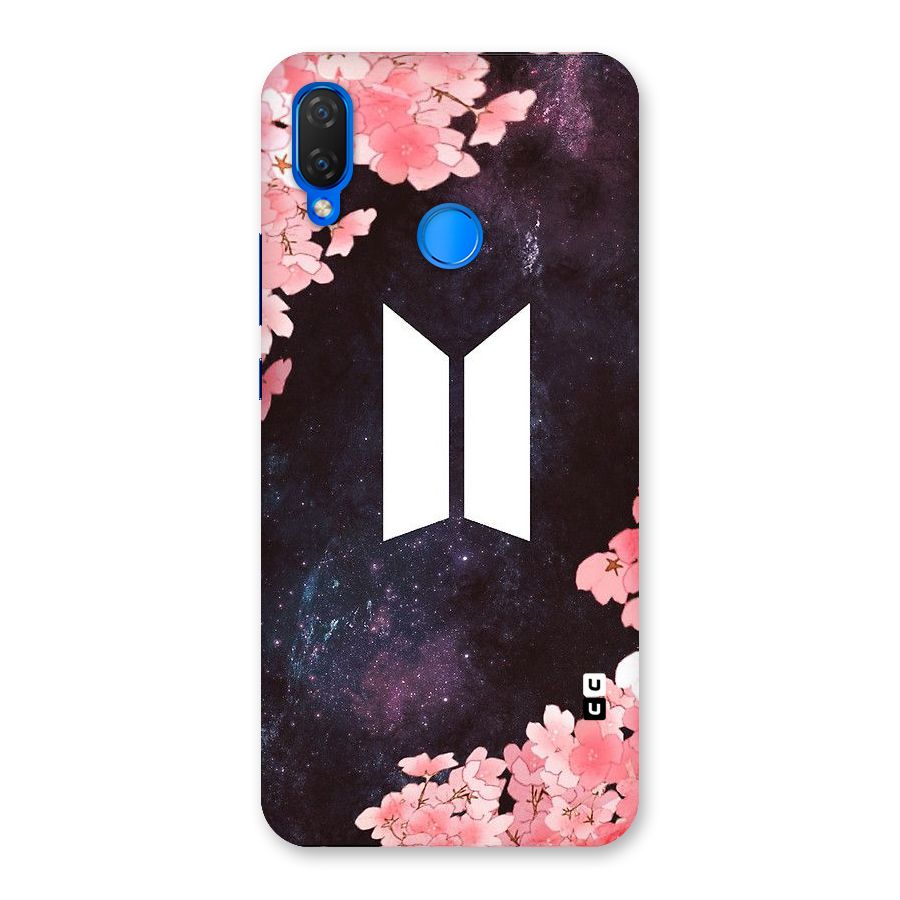 Cherry Blossom Pause Design Back Case for Huawei P Smart+