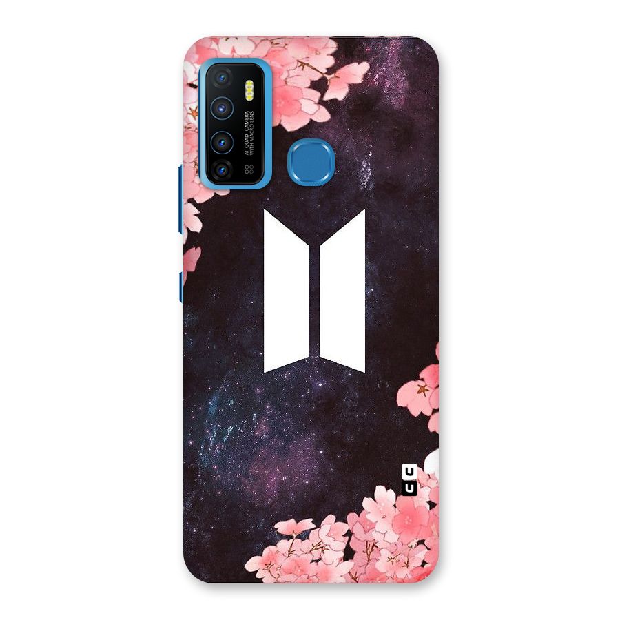 Cherry Blossom Pause Design Back Case for Infinix Hot 9