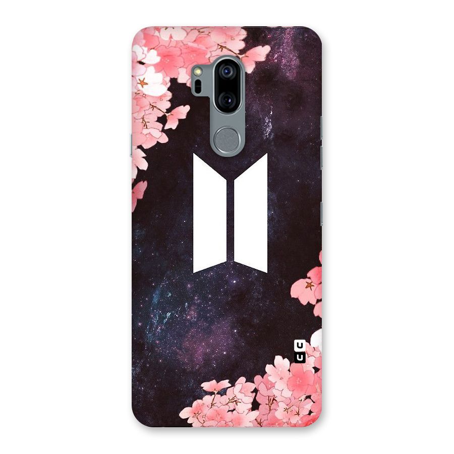 Cherry Blossom Pause Design Back Case for LG G7