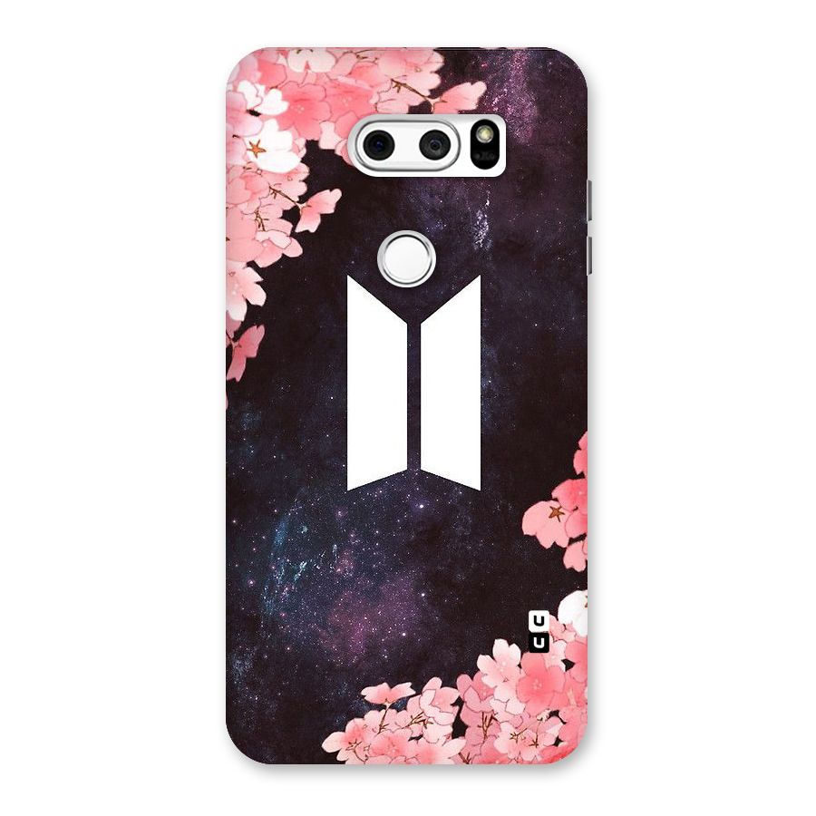 Cherry Blossom Pause Design Back Case for LG V30