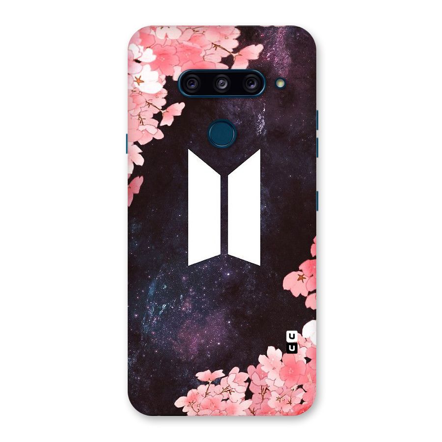 Cherry Blossom Pause Design Back Case for LG  V40 ThinQ