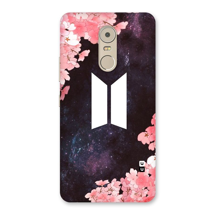 Cherry Blossom Pause Design Back Case for Lenovo K6 Note