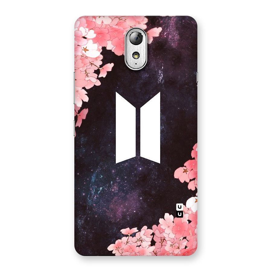 Cherry Blossom Pause Design Back Case for Lenovo Vibe P1M