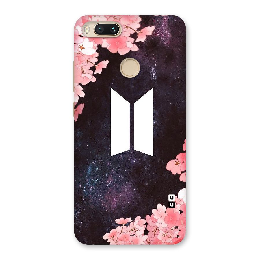 Cherry Blossom Pause Design Back Case for Mi A1