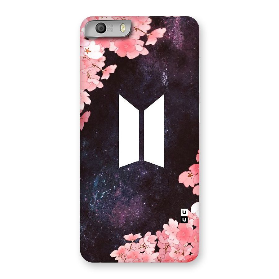 Cherry Blossom Pause Design Back Case for Micromax Canvas Knight 2