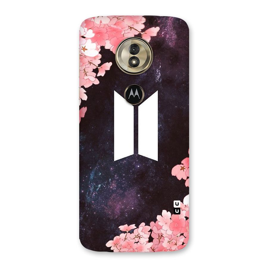 Cherry Blossom Pause Design Back Case for Moto G6 Play