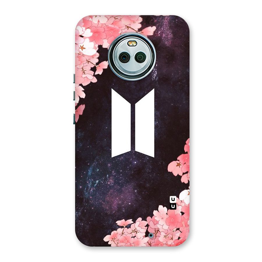 Cherry Blossom Pause Design Back Case for Moto X4