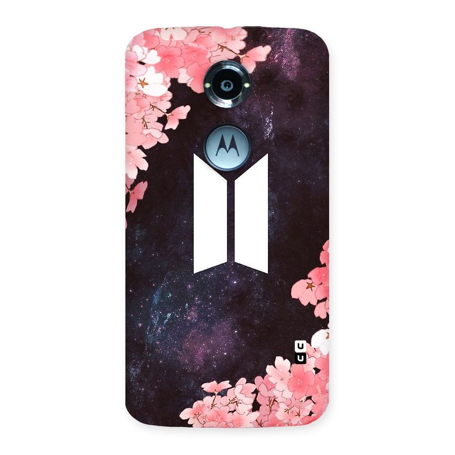 Cherry Blossom Pause Design Back Case for Moto X 2nd Gen