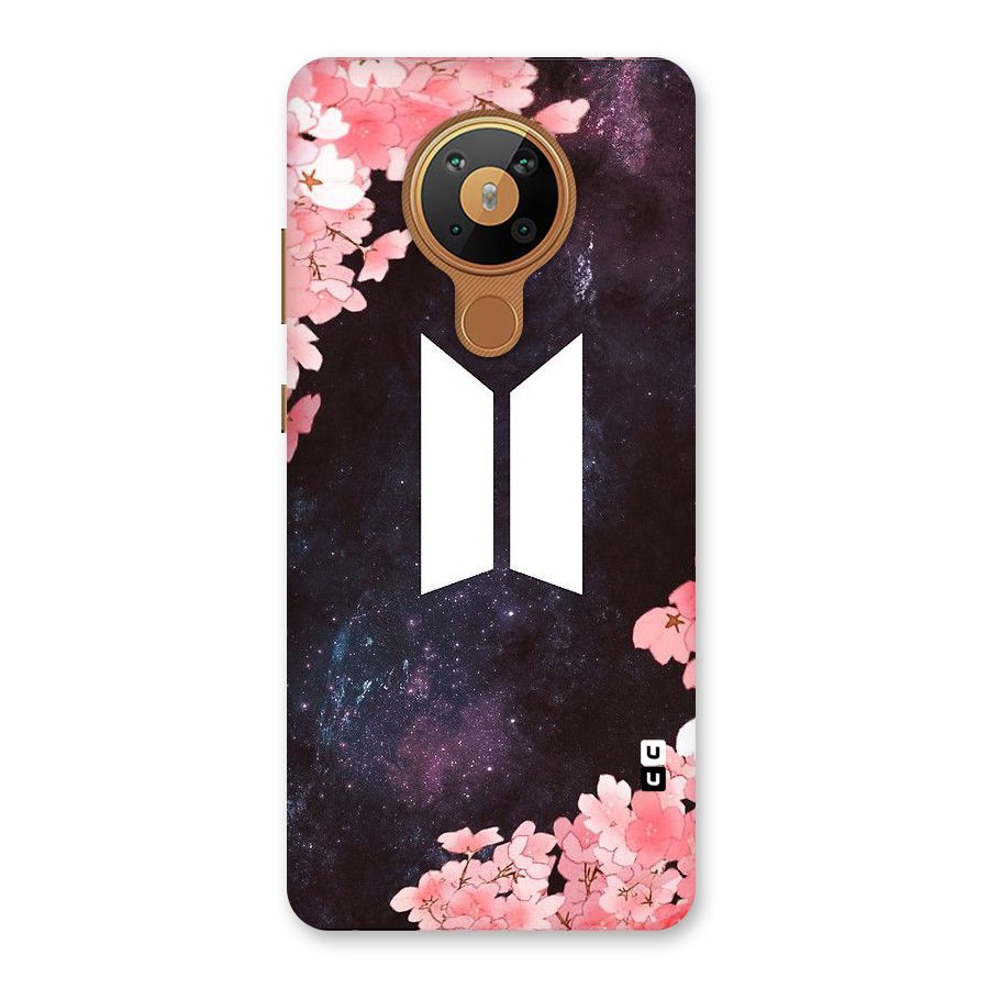 Cherry Blossom Pause Design Back Case for Nokia 5.3