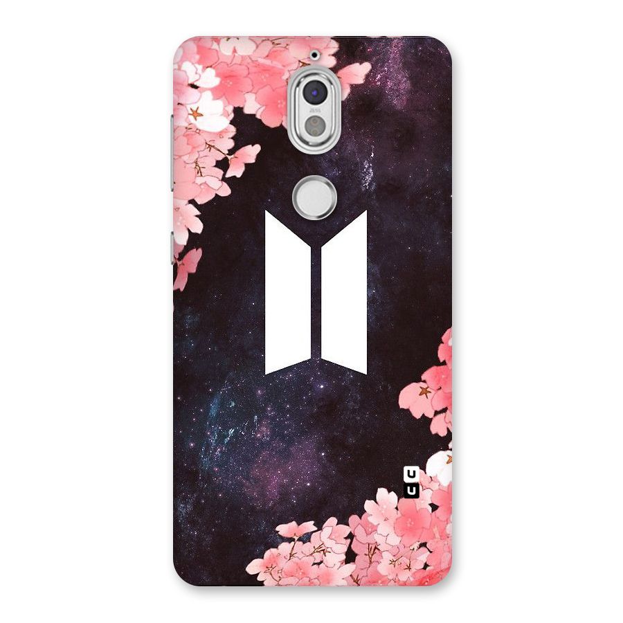 Cherry Blossom Pause Design Back Case for Nokia 7