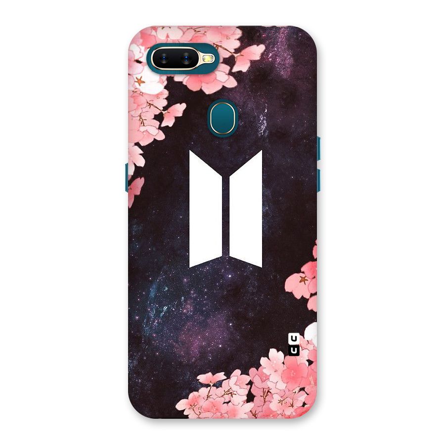 Cherry Blossom Pause Design Back Case for Oppo A11k