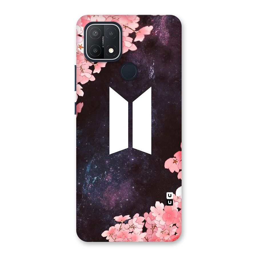 Cherry Blossom Pause Design Back Case for Oppo A15