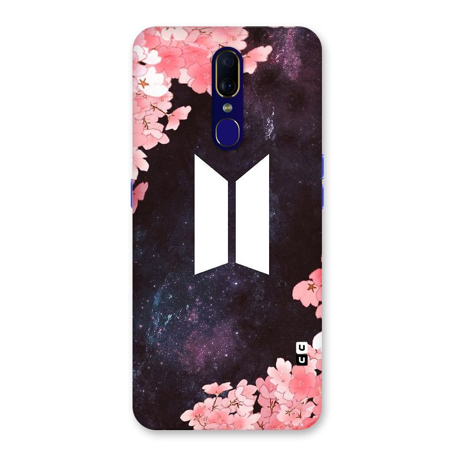 Cherry Blossom Pause Design Back Case for Oppo A9