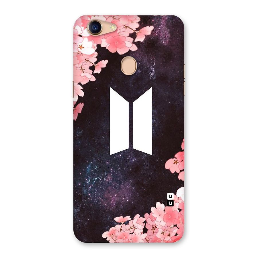 Cherry Blossom Pause Design Back Case for Oppo F5