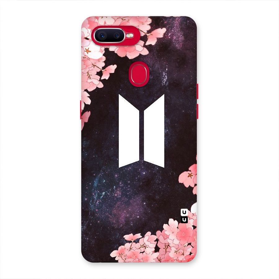 Cherry Blossom Pause Design Back Case for Oppo F9 Pro