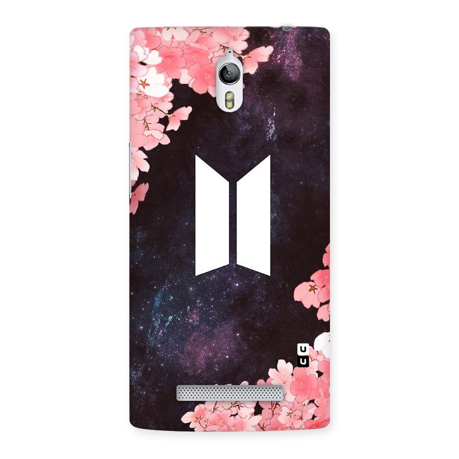 Cherry Blossom Pause Design Back Case for Oppo Find 7