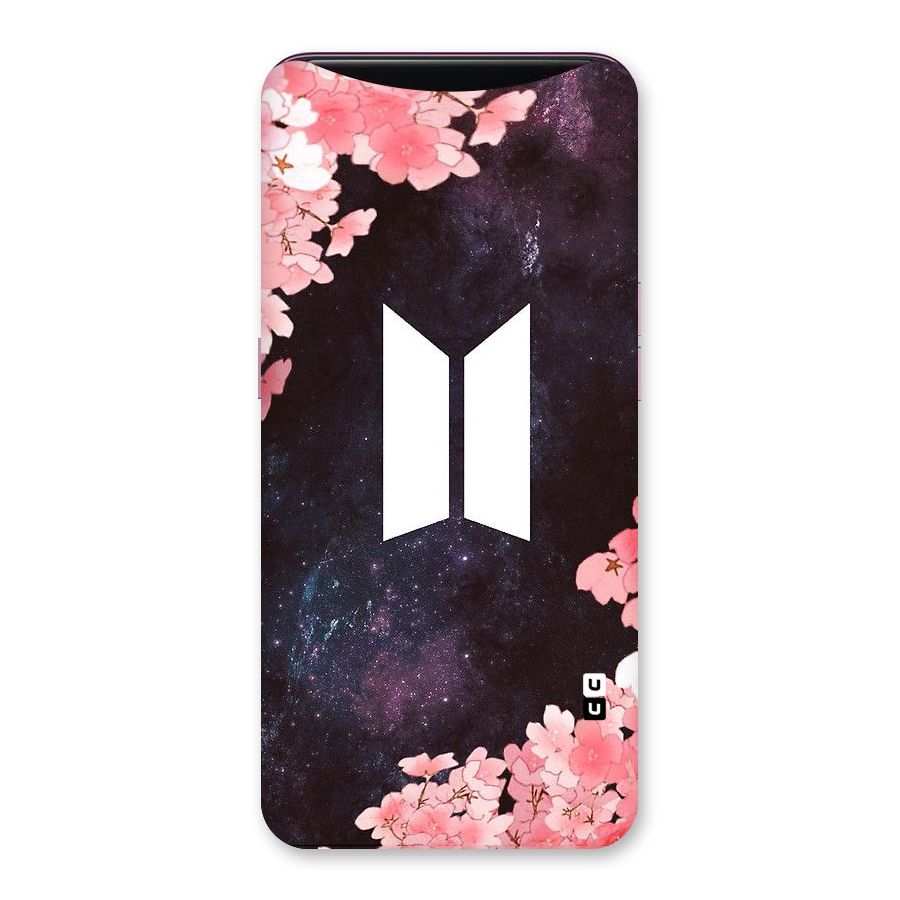 Cherry Blossom Pause Design Back Case for Oppo Find X